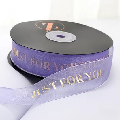 JUST FOR YOU Gift Ribbon (2.5cmx24Yd)