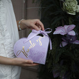 Load image into Gallery viewer, 10pcs Heart-shaped Thank You Gift Box with Ribbon