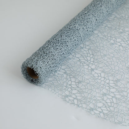 Polyester Net Tulle Fabric Roll for Flower Packaging (50cmx5Yd)