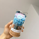 Load image into Gallery viewer, Mini Preserved Flower Bouquet Wish Bottle