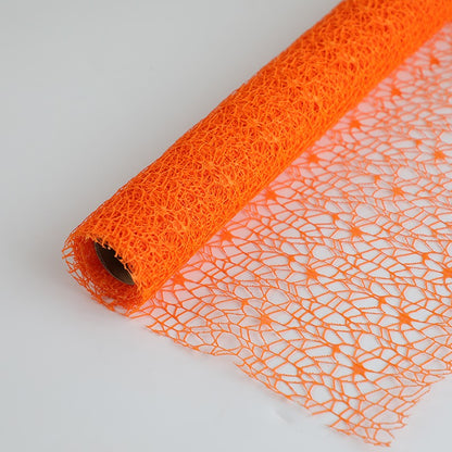Polyester Net Tulle Fabric Roll for Flower Packaging (50cmx5Yd)