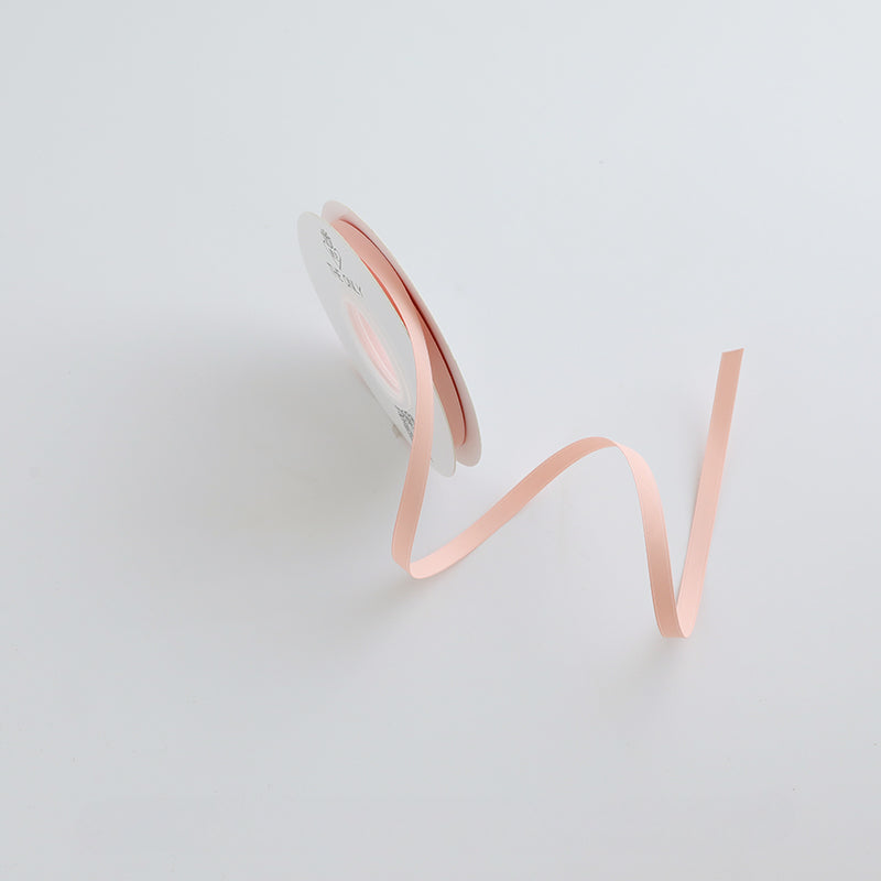 شريط بوليستر غير لامع بلون سادة (0.6 سم × 20 ياردة)