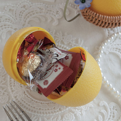Lemon Favor Box with Mini Basket