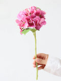 Load image into Gallery viewer, Real-Touch Artificial Hydrangea Stem (33cm)