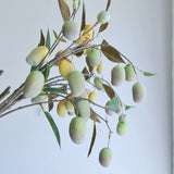 Load image into Gallery viewer, Artificial Mango Fruit Branch Stem (85cm)