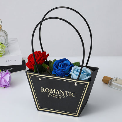 Trapezoid Floral Arrangement Bags Pack 10