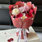 Load image into Gallery viewer, 20pcs 3D Heart Valentine’s Day Flower Wrap Paper (35x50cm)