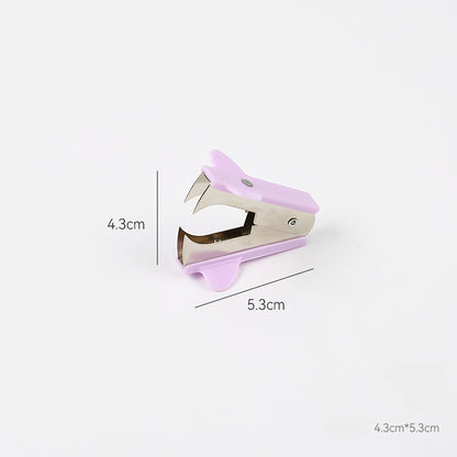 Macaron Color Stapler Tape Dispenser Hole Puncher
