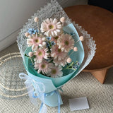 Load image into Gallery viewer, 10pcs Artistic Spliced Mesh Flower Wrap Paper (50x58cm)