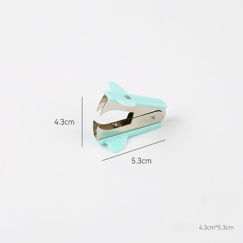 Macaron Color Stapler Tape Dispenser Hole Puncher