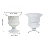 Load image into Gallery viewer, Vintage Metal Half-Vase for Floral Artistry