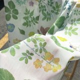 Load image into Gallery viewer, Fresh Botanical Floral Pure Cotton Backdrop Fabric