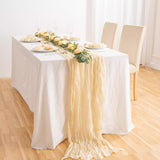 Load image into Gallery viewer, Pleated Table Runner Cloth for Weddings