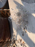 Load image into Gallery viewer, Handcrafted Crystal Snowflake Bridal Bouquet