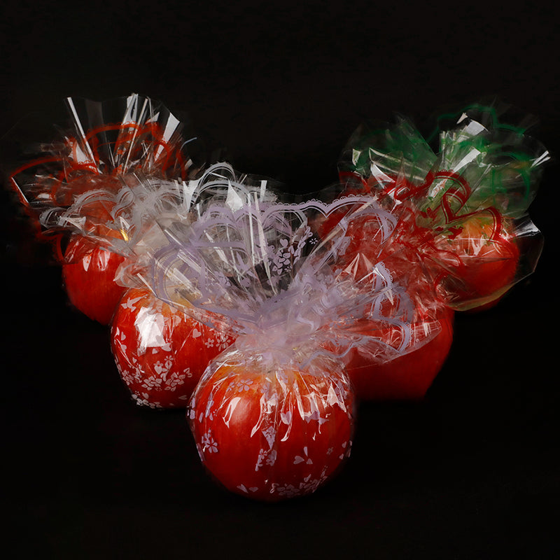 17'' Round Cellophane Gift Wrap Paper Pack 60