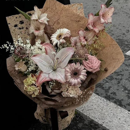 10pcs Natural Fiber Craft Paper for Bouquets (50x70cm)