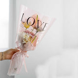 Load image into Gallery viewer, 50pcs LOVE Bouquets Plastic Wrapping Bags