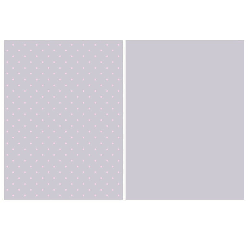 Polka Dot Flower Wrapping Paper Pack 20 (17" x 23")