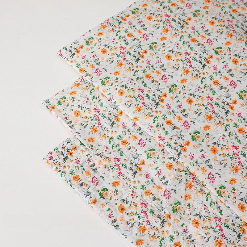 Vintage Oil Painting Floral Tissue Paper Pack 50