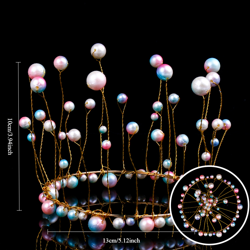Plastic Crown for Bouquets Decoration Pack 10