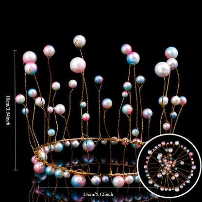 Plastic Crown for Bouquets Decoration Pack 10