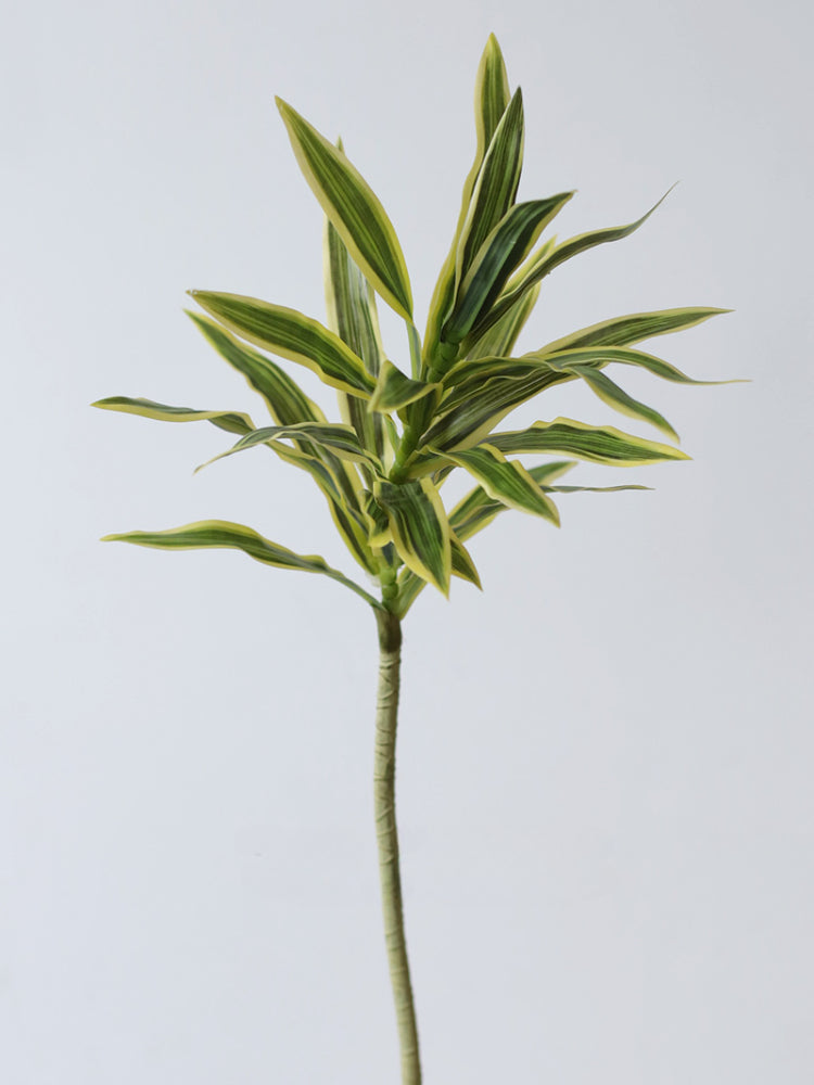 32" Artificial Variegated Lily Bamboo Stem