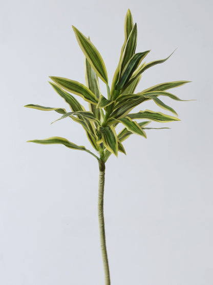 32" Artificial Variegated Lily Bamboo Stem