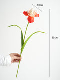 Load image into Gallery viewer, Real Touch Artificial Iris Flower 55cmH