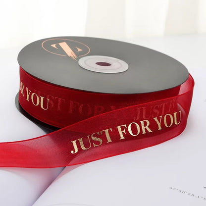 JUST FOR YOU Gift Ribbon (2.5cmx24Yd)