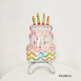 Load image into Gallery viewer, Large Birthday Cake Foil Balloons