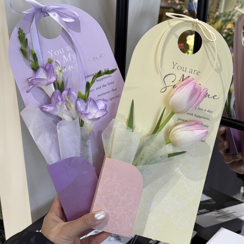 10pcs Single Flower Bouquet Packaging Box