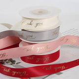 Load image into Gallery viewer, THANK YOU Matte Florist Ribbon (1.6cmx10Yd)