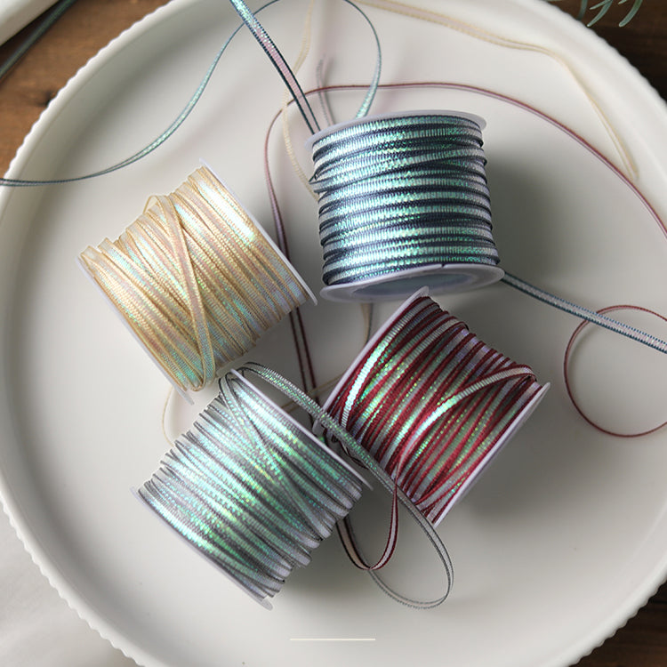 Iridescent Sheer Ribbon for Gift Wrapping (3mmx20m)