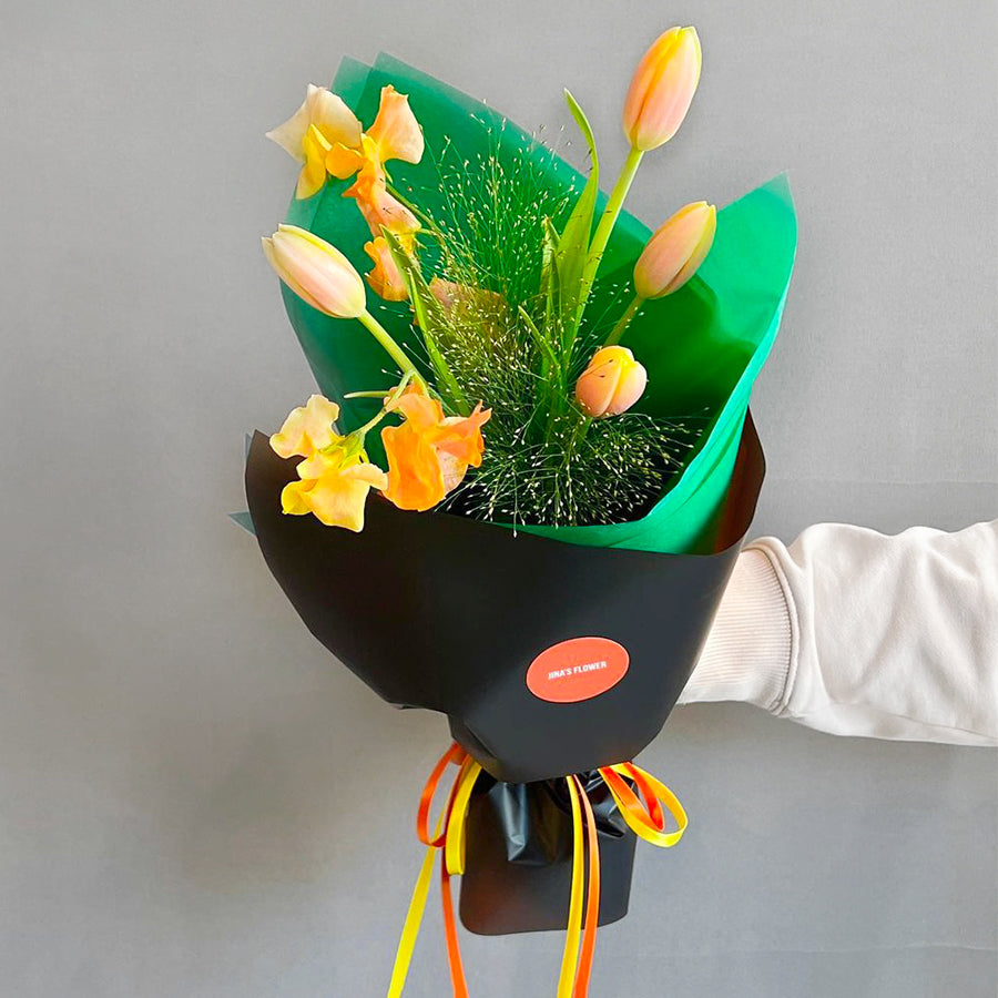 20 feuilles de papier fleuriste mat uni (56x56 cm)