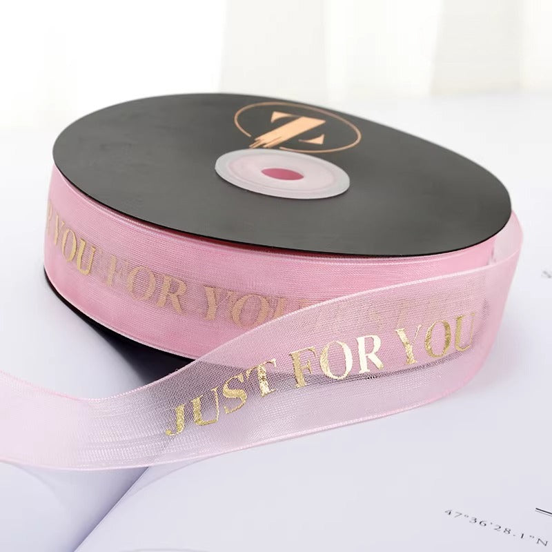 JUST FOR YOU Gift Ribbon (2.5cmx24Yd)