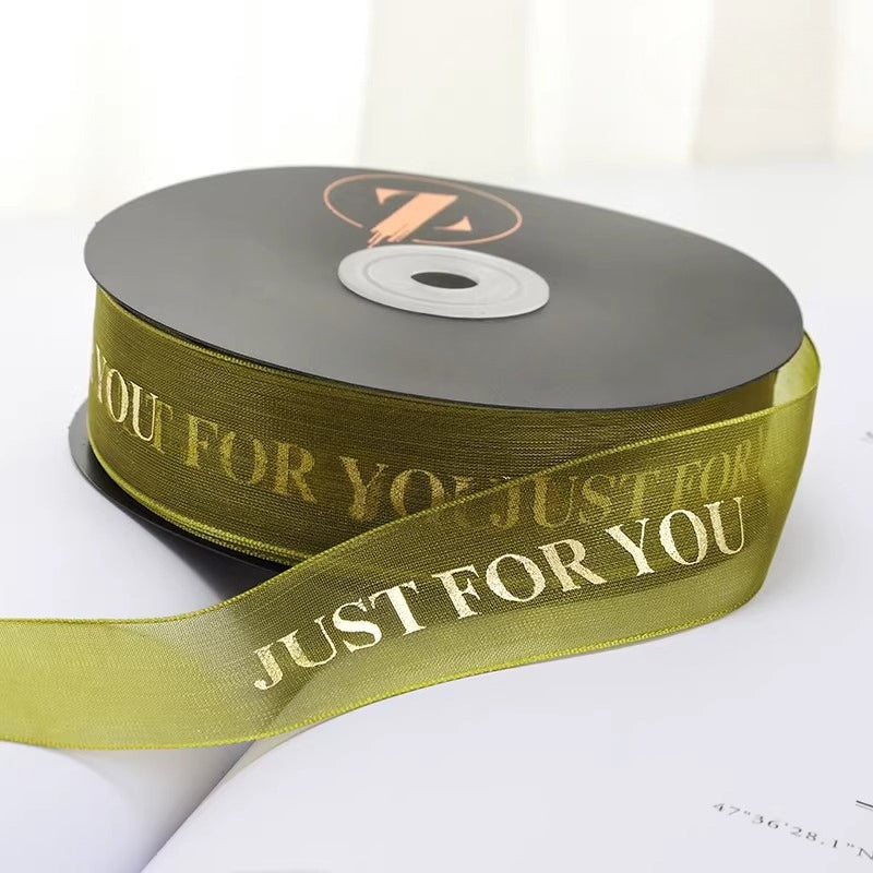 JUST FOR YOU Gift Ribbon (2.5cmx24Yd)