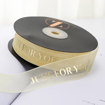 JUST FOR YOU Gift Ribbon (2.5cmx24Yd)