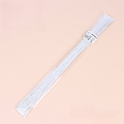 White Floral Wire for Crafts Pack 100