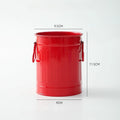 1pcs red bucket