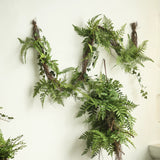 Load image into Gallery viewer, 6ft Artificial Fern &amp; Ivy Vine Garland