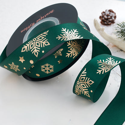 24 Yards Christmas Satin Ribbon for Crafts