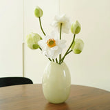 Load image into Gallery viewer, Artificial White Lotus Flower Stem (75cm)