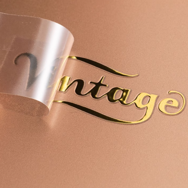 Customized Transparent Logo Transfer Stickers