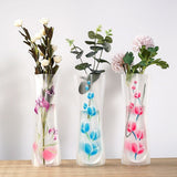 Load image into Gallery viewer, Foldable Plastic Bag Vase Pack 10