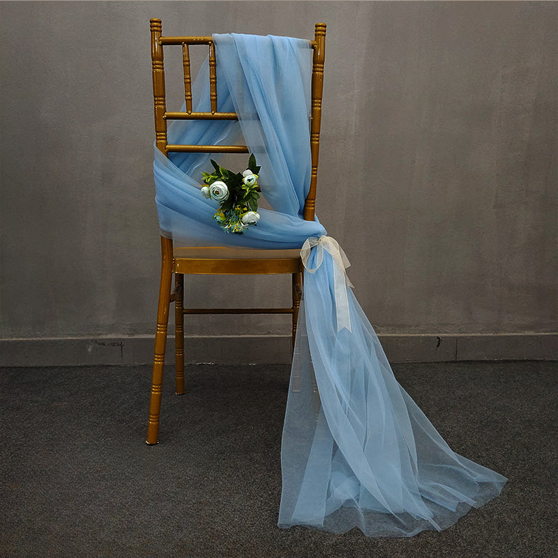 10PCS Chair Sashes for Wedding Decorations