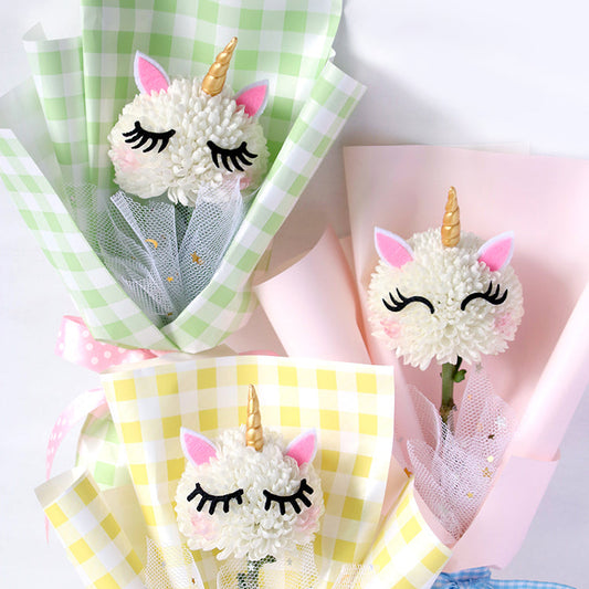 Unicorn Flower DIY Craft Kit (Set of 5)