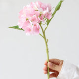 Load image into Gallery viewer, Real-Touch Artificial Hydrangea Stem (33cm)