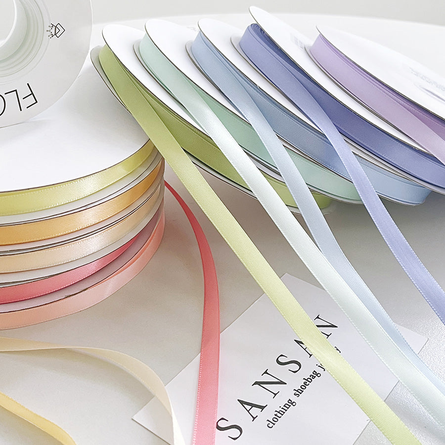 Macaron Colors Florist Ribbon (10mmx100Yd)
