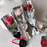 Load image into Gallery viewer, 50pcs Single Stem Rose Floral Sleeves Bags