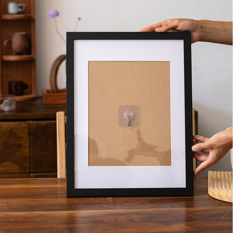 Photo Frame Wall-mounted Glass Vase Set